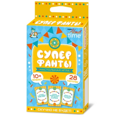 Игра настольная Супер фанты Актив time Десятое Королевство 04341